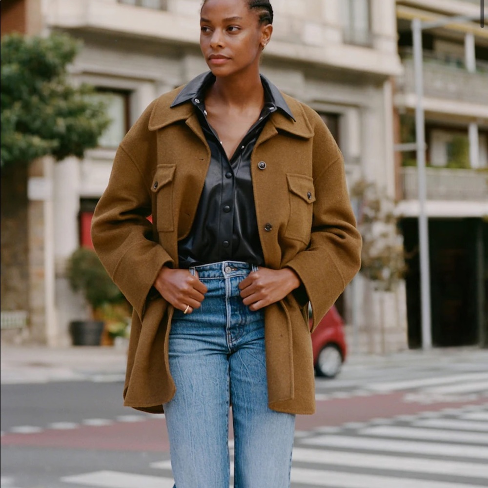 Mango Brown Utility Jacket - image 8